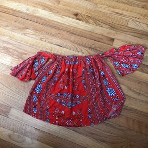 JAASE off the shoulder top